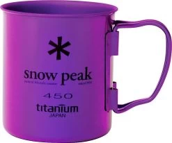 Snow Peak Ti-Single 450 Colored Cup -Camping & Hiking Sale 00c1f6fb6f8c8118ec92cfbebb3ced99