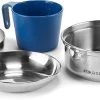 GSI Outdoors Glacier Stainless Steel Mess Kit -Camping & Hiking Sale 1000 230