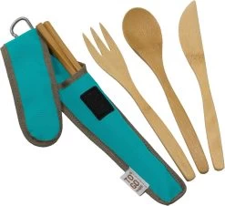 To-Go Ware Bamboo Utensil Set -Camping & Hiking Sale 1000 237