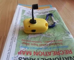 Solarrific Solar/ Handcrank LED Flashlight Keychain -Camping & Hiking Sale 20130825 102712