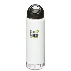 Klean Kanteen 20oz Wide Insulated -Camping & Hiking Sale 20InsulKanteen white