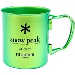 Snow Peak Ti-Single 450 Colored Cup -Camping & Hiking Sale 2504 1