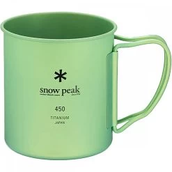 Snow Peak Ti-Single 450 Colored Cup -Camping & Hiking Sale 2504