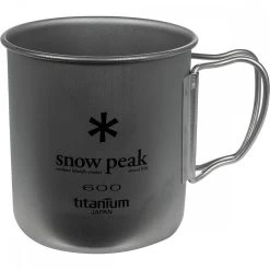 Snow Peak Titanium Single Wall 600 Cup -Camping & Hiking Sale 6359