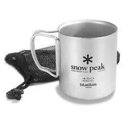 Snow Peak Ti-Double 450 Cup -Camping & Hiking Sale 659999