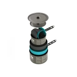 Sea To Summit Alpha 2 Pot Cook Set 2.2 -Camping & Hiking Sale Alpha Cookware Set 2 Pots 2 bowls 2 cups 2 jpg copy