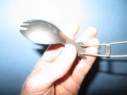 Optimus Titanium Folding Spork -Camping & Hiking Sale IMG 2399 1