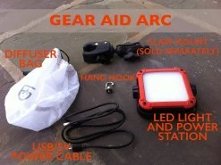 Gear Aid ARC LED Light & Power Station -Camping & Hiking Sale IMG 4631 copy