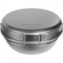 Snow Peak Titanium Cook Set, 3Pcs -Camping & Hiking Sale OC 13