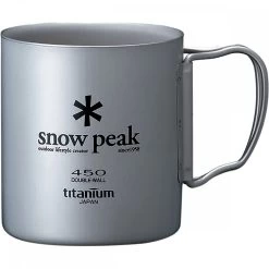 Snow Peak Ti-Double 450 Cup -Camping & Hiking Sale OC 17