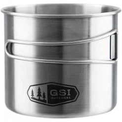 GSI Outdoors Glacier Stainless Steel Bottle Cup -Camping & Hiking Sale STSTE