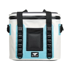 Orca Walker 20 Cooler -Camping & Hiking Sale Softside W20CBGY Walker20 GreyCapriBlue Front 2000x