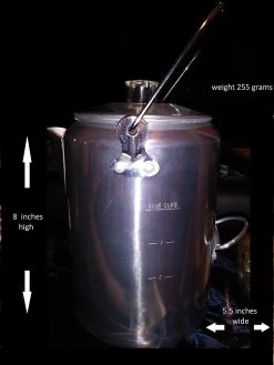 Texsport Aluminum 9 Cup Percolator -Camping & Hiking Sale Texsport