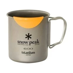Snow Peak Titanium Single Wall 600 Cup -Camping & Hiking Sale image 2857