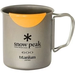 Snow Peak Titanium Single Wall 600 Cup -Camping & Hiking Sale image 2860