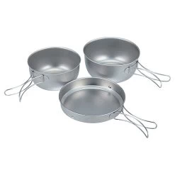 Snow Peak Titanium Cookset, 3 Piece -Camping & Hiking Sale image 2861