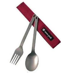 Snow Peak Titanium Fork & Spoon Set -Camping & Hiking Sale image 2968