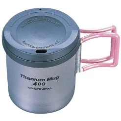 Evernew Titanium Mug 400 -Camping & Hiking Sale image 3053