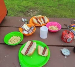 Kelty Camp Kitchen -Camping & Hiking Sale kelty plates in use