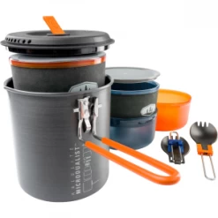 GSI Outdoors Halulite Microdualist Cookset -Camping & Hiking Sale l204713