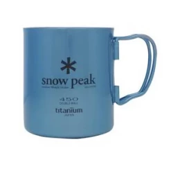 Snow Peak Ti-Double 450 Cup -Camping & Hiking Sale l491036