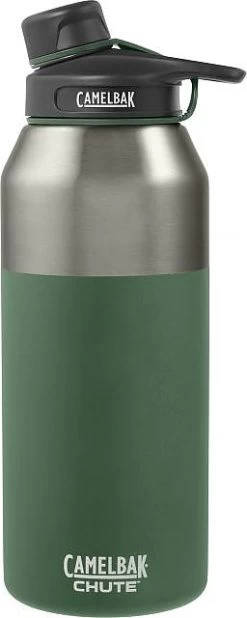 CamelBak Chute Vacuum Insulated Stainless -Camping & Hiking Sale opplanet camelbak chute vacuum insulated stainless 40 oz evergreen 40 oz cam0359 evergreen 40 oz main