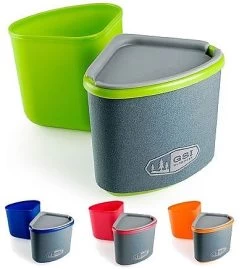 GSI Outdoors Gourmet Nesting Mug And Bowl -Camping & Hiking Sale opplanet gsi gourmet nesting mug bowl green 139 grn main