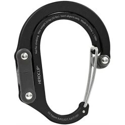 Heroclip Medium -Camping & Hiking Sale opplanet heroclip qliplet small stealth black her 210012 010 main