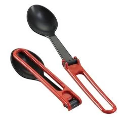 MSR Folding Spoon -Camping & Hiking Sale opplanet msr spoon red main