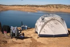 Kelty Lounge 4 -Camping & Hiking Sale rear of tent